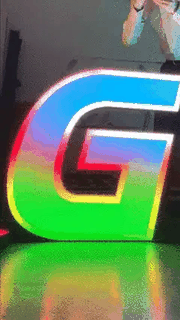 Frameless Silicone Edge Fabric Display